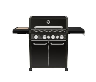 China Easily Assembled Outdoor Premium Gas BBQ Grills 4 Main Buner and Side and Rear Burner Gas BBQ Grills Ideal for Lifestyle Appliances for sale