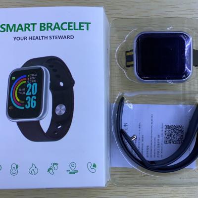 China Amazon Wifi Hotsales Fitness Tracker Watch Band Pedometer Heart Pressure Rate BT Wristband Reminder D20 Y68 Smart Watch for sale