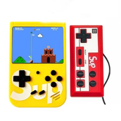 China 400 Built-in Games Wholesale 8 Bit Retro Video Game Console Player Game Double 400 In 1 Game Handheld Console for sale