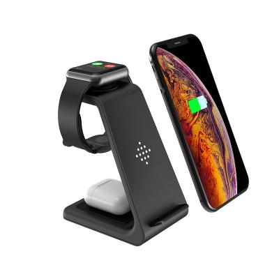 China For Mobile Phone With Qi Function Amazon Charger Stand 10W PowerWave Wireless Fast Charging Qi-certified Holder For iPhone 12 Charger for sale