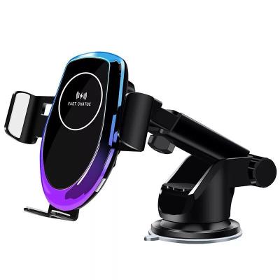 China 2020 Mobile Phone Smart Sensor X9 Fast Charging Phone Holder Mount For iPhone Huawei Samsung Qi Car Wireless Charger for sale