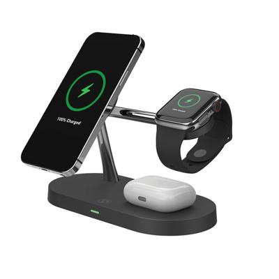 China Rosh Magnetic 4 In 1 Wireless Charger Abs Zinc Alloy Material With Led Light 2 Watt for sale