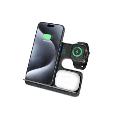 China Detachable Braket Qi Standard 3in 1 Wireless Charging for Smart Devices for sale