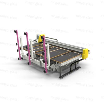 China Professional Automatic Building Material Magazines Loader Glass Table For Glass Deep Processing for sale