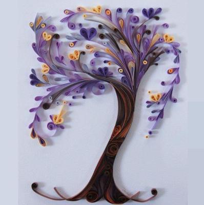 China Peacock Paper Skirt DIY Cartoon Jewelery Making Paper Quilling Art Paper Craft for sale