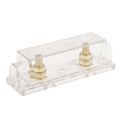 China Transparent Base Automotive Parts 32V DC Automotive ANL Fuse Holder for sale