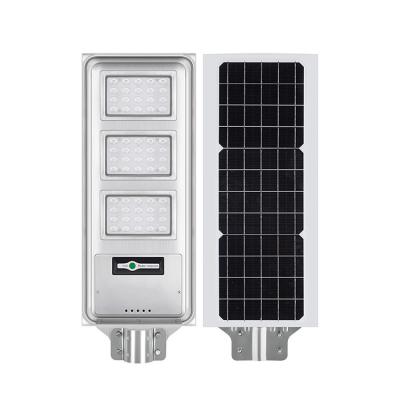 China 300w Solar Garden Lighting Modern Decorative Outdoor Garden Lights Street Light Led Galvanized Pole for sale