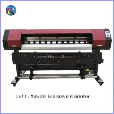 China Indoor outdoor hot sale 6feet xp600 eco solvent advertising printer with original Maintop software for sale