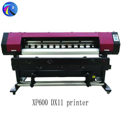 China XP600 Large Format Head Digital Inkjet Eco Solvent Printer Indoor Outdoor Advertising 5feet 6 Feet for sale