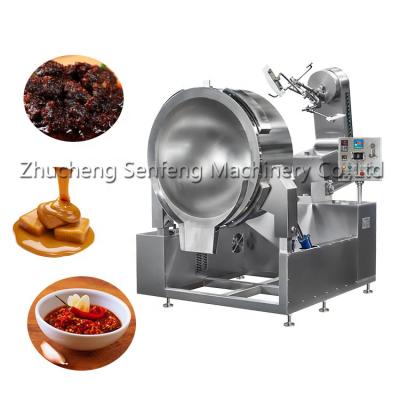 China Vegetable Processing Factory China Manufacturer Chili Sauce Blender Kettle Planetary Cooking Blender for sale