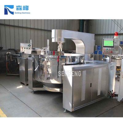 China Electric Automatic Vegetable/Food Processing Plant High Capacity Gas Cooking Vending Machine Mixer Gas Cook for sale