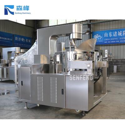 China Vegetable Processing Factory Factory Price Automatic Tilting Electric Stainless Steel Gas Steaming Blender Machine Price for sale