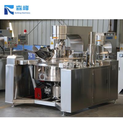 China Vegetable Processing Plant CE Approved Good Quality Automatic Planetary Stirring Pot Food Cooking Mixer Halwa Making Machine for sale