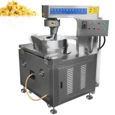 China Snack Factory China Made Cheap Price High Quality Large Capacity Commercial Gas Kettle Popcorn Machine Production Line For Sale for sale