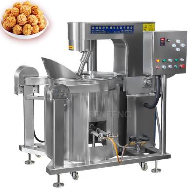 China Commercial Popcorn Factory Snacks Maker Machine Automatic Gas Popcorn Processing Machine-Machine Pop Corn for sale