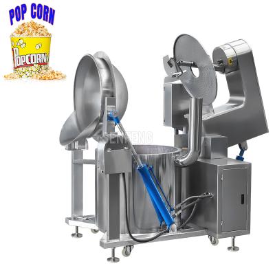 China Snack Factory Good Large Capacity Caramel Ball Shape Gas Popcorn Machine With CE Certificate for sale