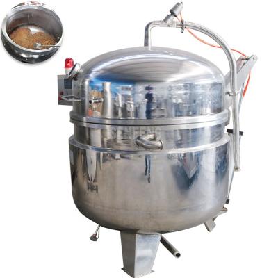 China Hard Cooking Material Like Bones 2021 New Good Quality High Pressure Industrial Steamer Pressure Cooker Pot Kettle For Bone Soup for sale