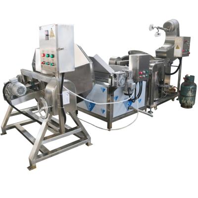 China Full Automatic Peanuts Cashew Almond Nuts Coating Flavoring Processing Machine Caramelized Peanuts Making Machine For Sale for sale