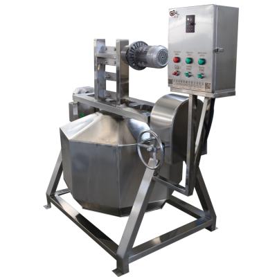 China Full Automatic Hot Sale Hazelnuts Roasting Frying Processing Machine Peanut Brittle Machine Manufactures for sale