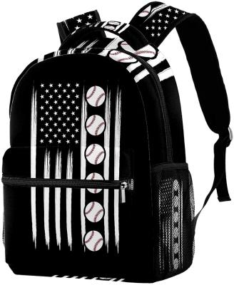 China Adjustable Shoulder Bag Bat Bag Teen Boys Girls School Bags American Bat Backpack 58*32*25CM for sale