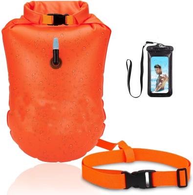 China Waterproof Floating Dry Bags Waterproof Swim Beacons Dry Bag Safer Bath Forming Dry Storage Bag for sale