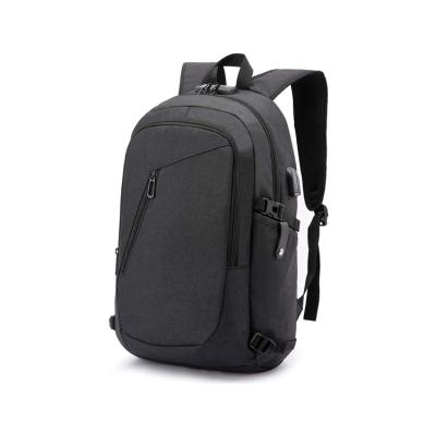 China With Widely Used Black USB Laptop Backpack Top Quality Business Waterproof Bag for sale