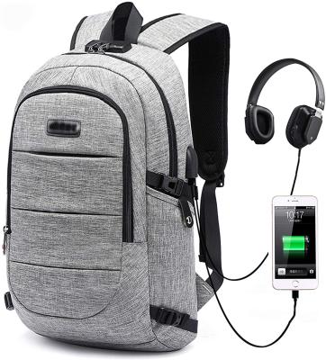 China With USB Anti Theft Lock Backpack Airflow Back Panel Computer Backpack Dairy Use Backpack for sale