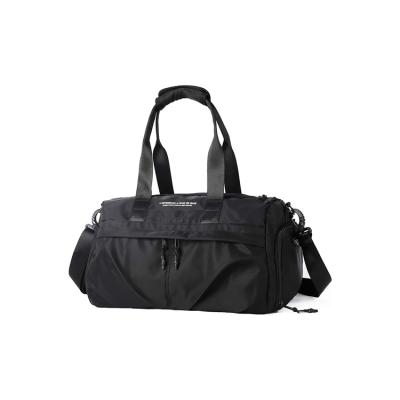 China Nylon Fine Quality Custom Waterproof Sports Travel Duffel Bag With Shoes Compartment for sale