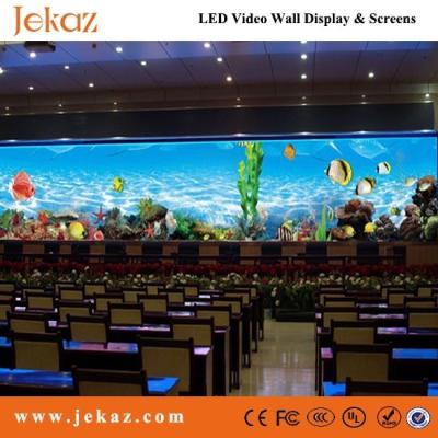 China JEKAZ video wall usage 4K HD LED Screen TV with Indoor P2.5 fixed wall mounted installation for sale