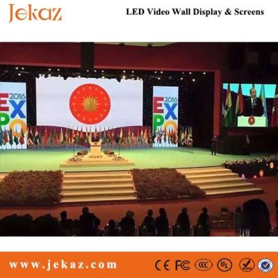 China JEKAZ Full color Chip SMD P10 indoor fixed Led Display Screen for business advertising use for sale