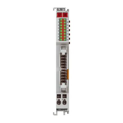 China Beckhoff EL2872 | EtherCAT Terminal, 16-channel digital output, 24 V DC, 0.5 A, flat-ribbon cable for sale