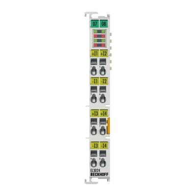 중국 벡호프 EL3024 EtherCAT 터미널, 4채널 아날로그 입력, 전류, 4...20mA, 12비트, 차원 판매용