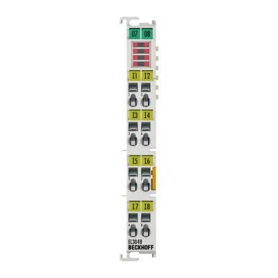 중국 벡호프 EL3048 EtherCAT 터미널, 8채널 아날로그 입력, 전류, 0...20mA, 12비트, 단일 끝 판매용