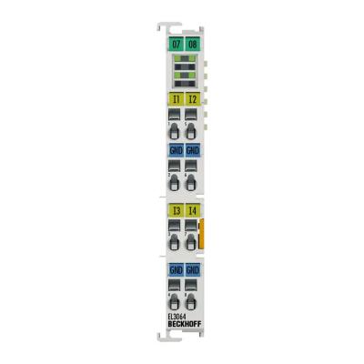 중국 벡호프 EL3064 EtherCAT 터미널, 4채널 아날로그 입력, 전압, 0...10V, 12비트, 단일 끝 판매용