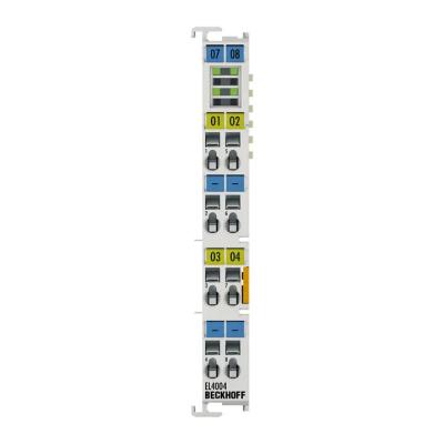 China EtherCAT Terminal EL4004 Beckhoff Saída analógica de 4 canais 10 V 12 Bit à venda