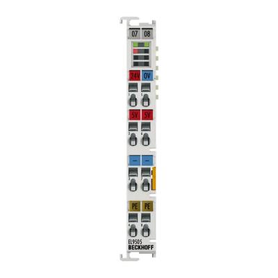 Chine EL9505 Modules PLC Beckhoff Terminal d'alimentation électrique 5 V Module d'entrée Beckhoff à courant continu à vendre