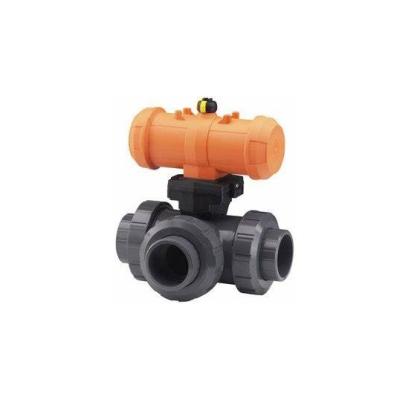 China Energy Saving Pneumatically Actuated Ball Valve Type 230 233 Georg Fischer for sale