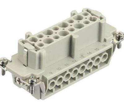 Cina 09 33 016 2701 Harting Han E 16 Pos. F Modulo Harting a vite inserita Alta precisione in vendita