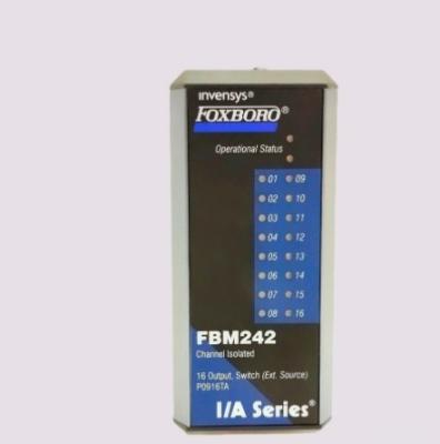 China Industrial FBM242 Foxboro Distributed Control System Discrete Output Interface Module for sale