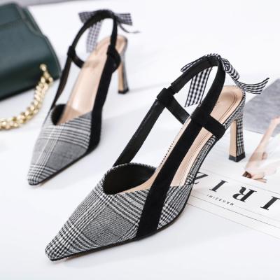 China Wholesale Custom Made Anti-slippery Ladies High Heel Shoes Thin Pointed Toe Heel Women Pumps for sale