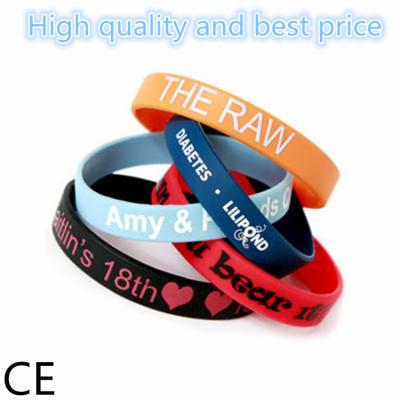 China Young Elastic Band Fashion Bracelet Soft Custom Silicone Bands Plastic Bracelets Rubber Wristband for sale