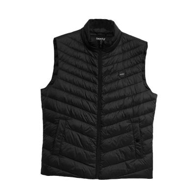 China Wholesale Slim Lightweight Warm Stripper Plus Size Mens Abrigo Vest Waistcoat Down Jacket Winter Coat for sale