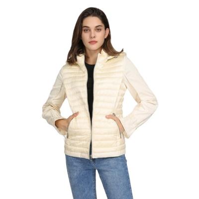 China Plus Size Customized Warm Hooded Ladies Plus Size Women Winter Coat Down Jacket for sale