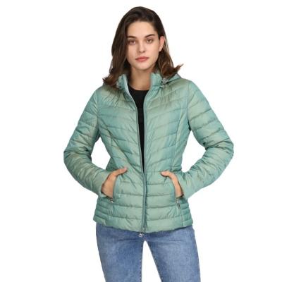 China Plus Size Customized Warm Hooded Ladies Plus Size Women Winter Coat Down Jacket for sale