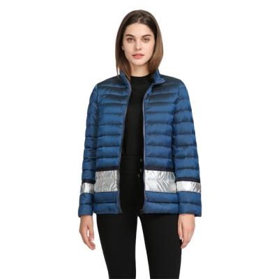 China Plus Size Customized Warm Shiny Ladies Plus Size Women Winter Coat Down Jacket for sale