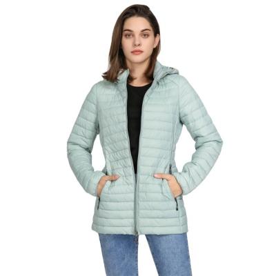 China Plus Size Customized Plus Size Women Warm Hooded Winter Down Jacket Bubble Coat Clothes for sale