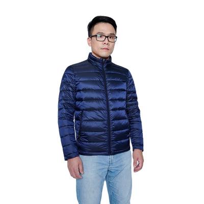 China Wholesale slim thin light weight warm plus size men veste winter coat down jacket clothes for sale