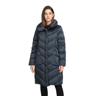 China Plus Size Customized Hooded Ladies Warm Down Long Plus Size Women Jacket Winter Coat for sale