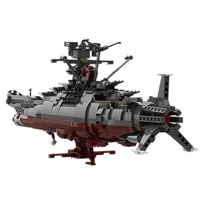 China DIY MOC TOY Building Block Space Battleship Yamato Large Toys Building Blocks For Kids Ages 4-8 for sale