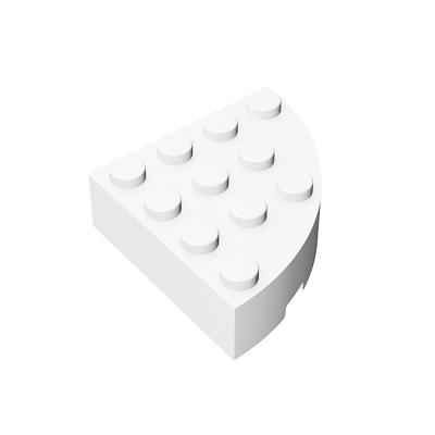 China Wholesale Parts 2577 Plastic Alternative Brick BuildMoc Bricks BuildMoc Round Corner 4x4 1KG DIY Building Block Compatible With LEGOes for sale